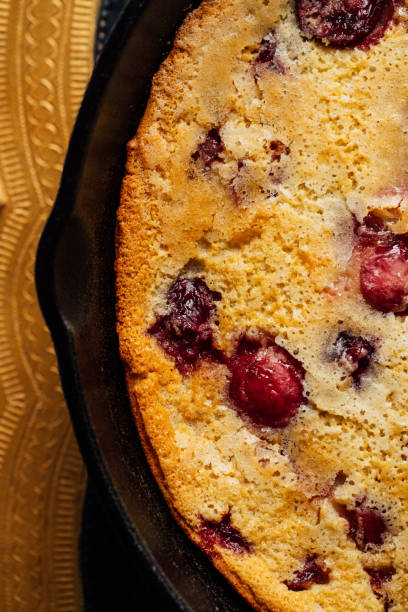 istock close up of cherry clafoutis 2155213201
