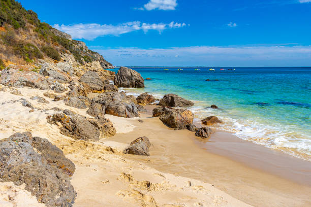 istock Tourism in Galapinhos (Portugal) 2155220411