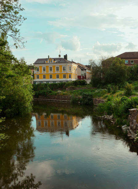 istock View of a building by the canal 2155227808