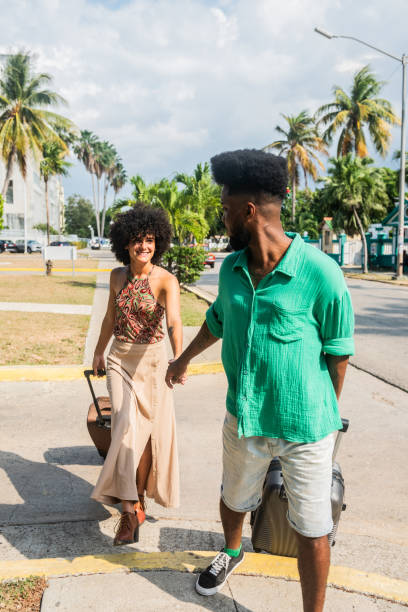 istock Tourist couple walking outdoors 2155228248