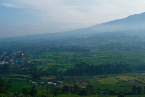 istock The silhouette of Mount Manglayang 2155243661