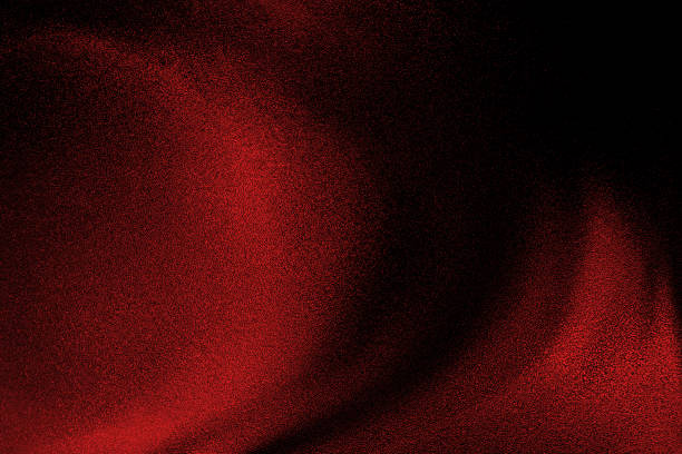 istock Black dark red abstract background for design. Color gradient. Wave, fluid. black red surface with metallic effect., spot. Neon, glow, flash, shine. Template. Rough, grain, noise 2155247871