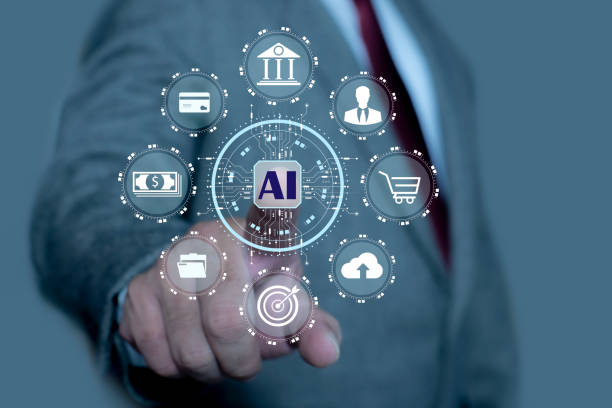 istock AI Business, Artificial intelligence technology, Businessman use Smartphone AI application. banking Intelligent automation Digital transformation in finance. 2155250953