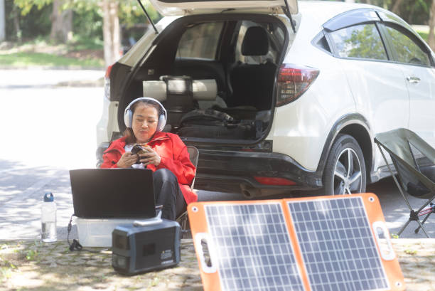 solar car 3d concept