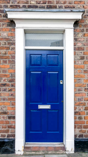 istock Ornate Front Entrance Door 2155257967