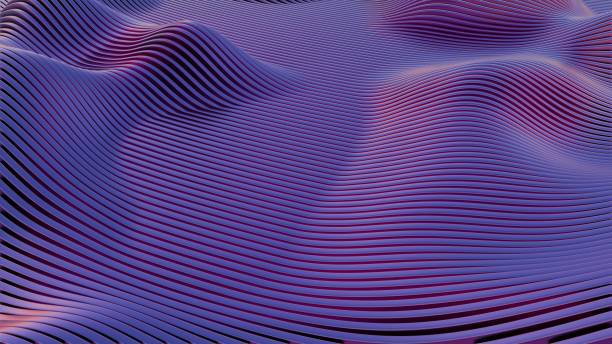istock This captivating image features a retro wave landscape illuminated by vibrant red and blue lights, evoking a nostalgic yet futuristic atmosphere. 2155258747