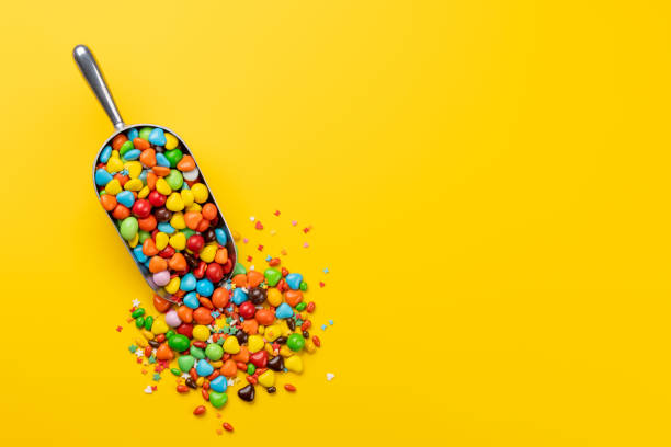 istock Various colorful candies, lollipops 2155261035