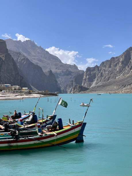 istock Attabad Lake in Pakistan 2155262767