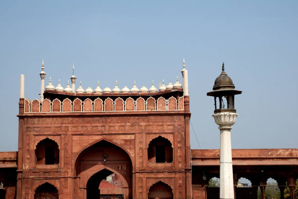 Jama Masjid. It`s the largest mosque in India and one of the largest in the Islamic world.