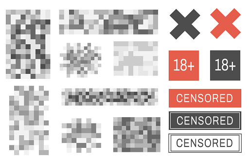Censor Board Instructions Censor Blur Checkered Texture On Transparent Background Black Censor ...