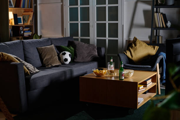 istock Bachelors Living Room In Evening 2155273191