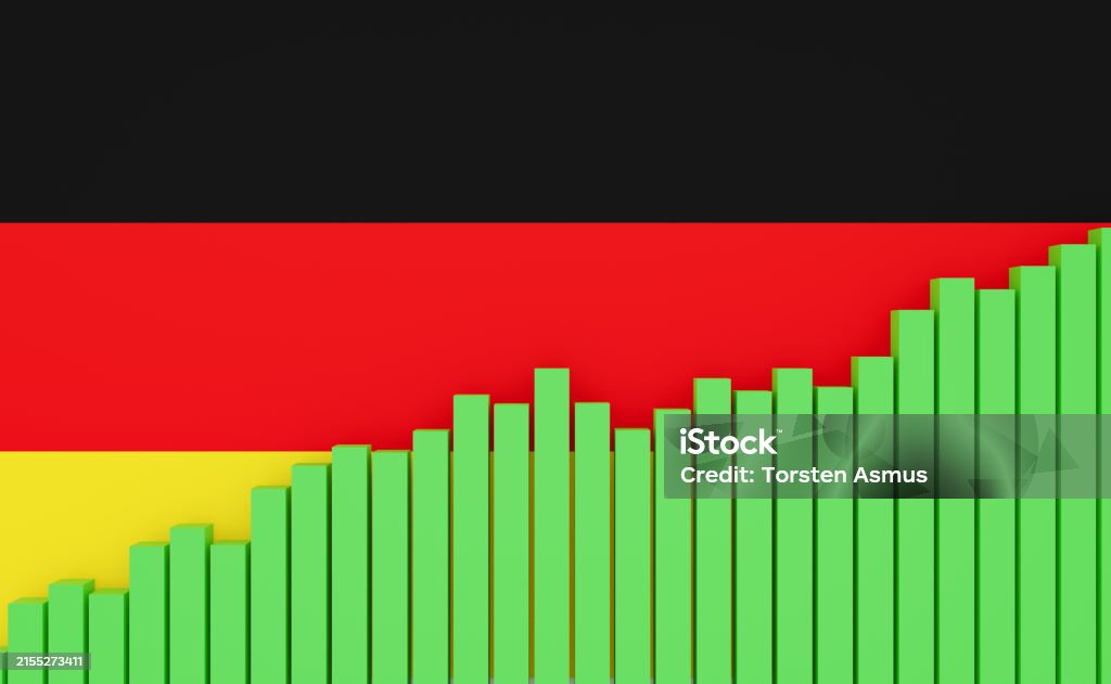 German Internment Graph Germany Bar Graph Up Growth Stock Illustration - Download Image Now ...