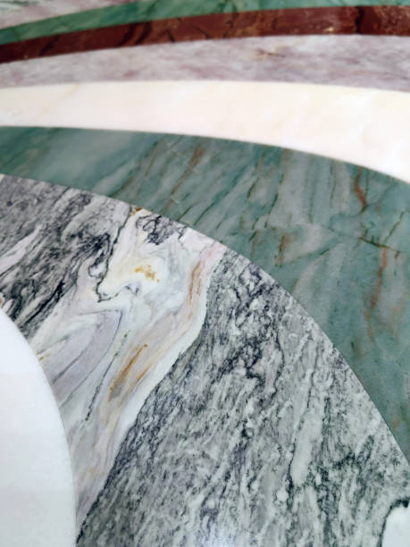 istock Interior design pattern made of natural stones or marble for home decor. 2155273607