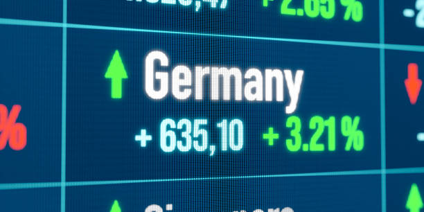 istock Germany rising stock market. 2155275124