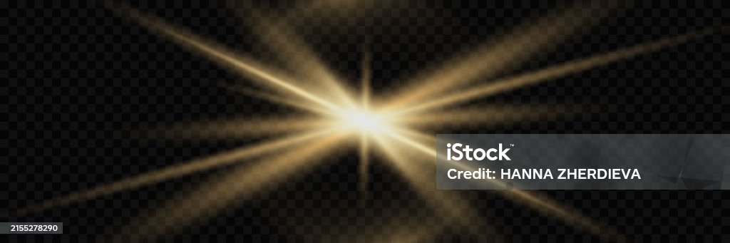 Line Rays Effect Light Effect Of Flash Rays Explosion Of Stars And Lines Stock ...