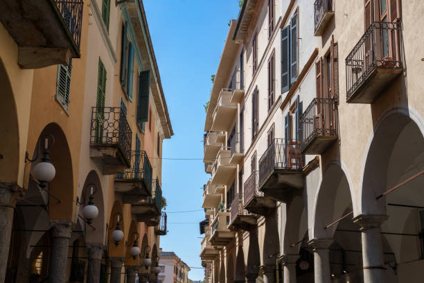 istock Historic buildings at Novara, Italy 2155280077