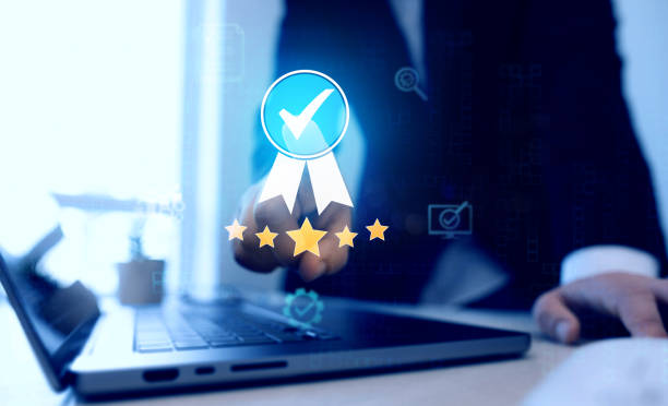 istock Standards, ISO certification and testimonial. Best quality assurance and business services. Quality assurance technology. 2155288123
