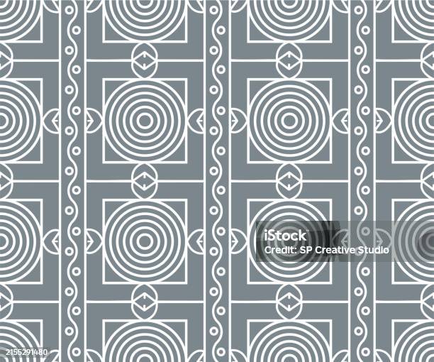 Hand Drawn Abstract Shape Pattern Design Vector Stock Illustration ...