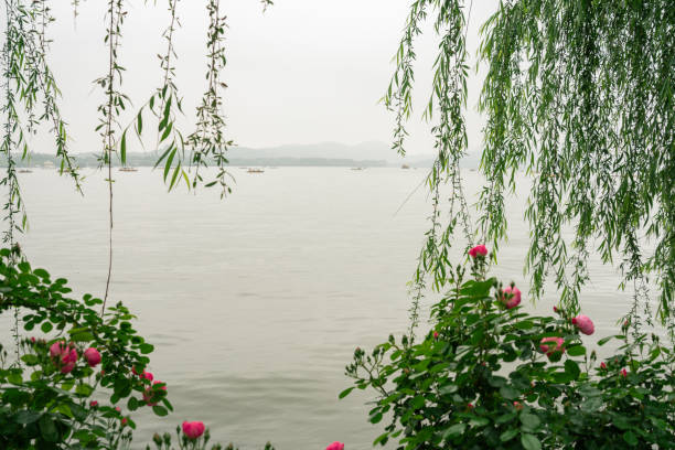 Spring of West Lake in Hangzhou, China
