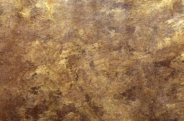 istock bright art background in brown-gold color with texture 2155305147