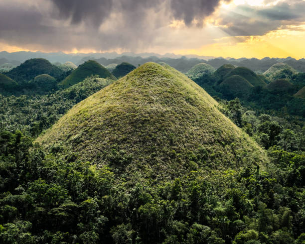 istock Chocolate Hills Aerial View, Bohol, Philippines 2155307590