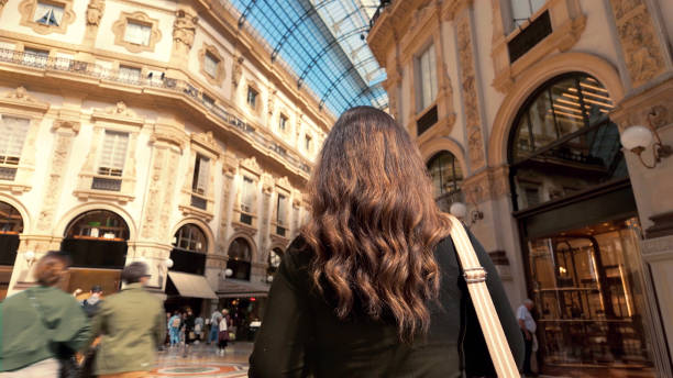 istock Woman in Milan, Italy 2155308268
