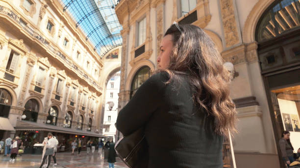 istock Woman in Milan, Italy 2155308303