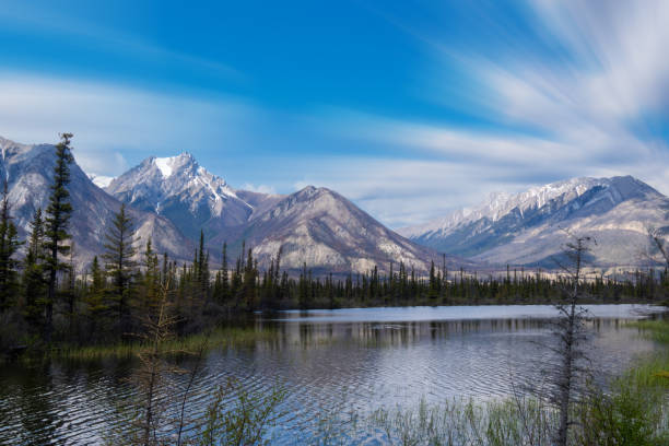 Gorgeous reflections from Patricia and Edith lakes in Jasper national park, Alberta, Canada