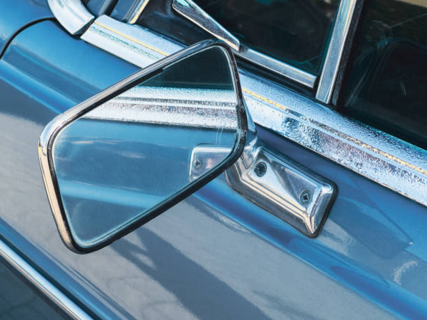 elegant car's rearview mirror