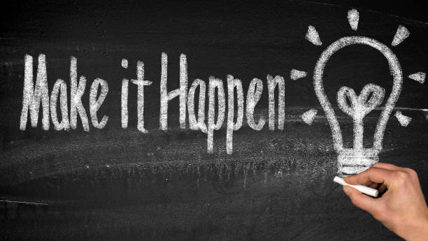 Make it happen motivational quote