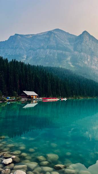 istock Serene Lake Louis 2155314147