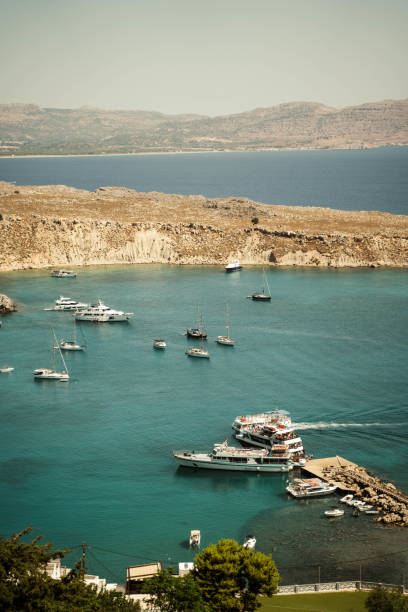istock Lindos Harbor - Greece - Rhodes 2155314732