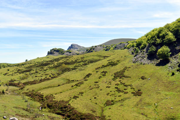 istock Arraba meadows with Mount Gorbeia or Gorbea in the background. Gorbeia Natural Park. Basque Country. Spain 2155318190