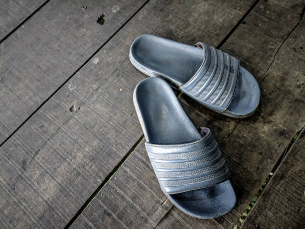 istock Pair of slippers 2155318734