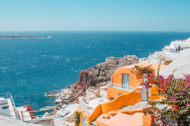 The rooftops of the Santorini