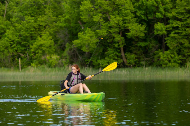 istock Girl Kayaking in Summer 2155344876