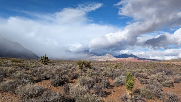 istock Red Rock Canyon cloudy and sunny 2155346613