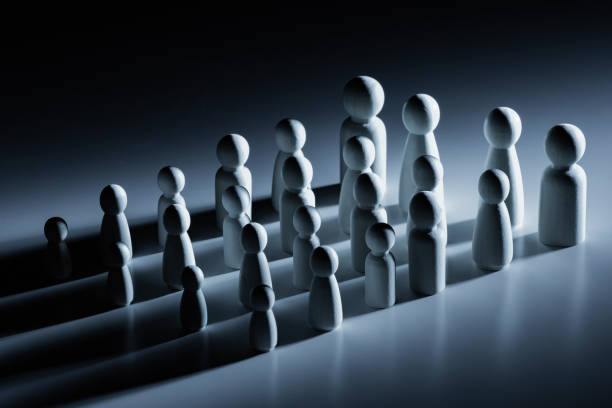 istock Business concept evolution people in career. Gradual evolution of people in a corporation. Organization of evolution people in company. Management of intellectual and human resources in company. 2155348918