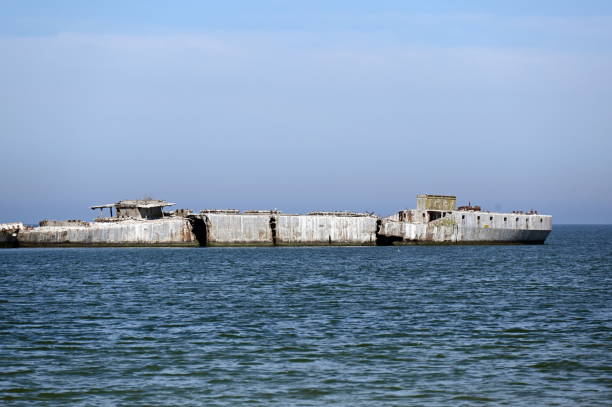 istock World War II Era Concrete Ships at Kiptopeke State Park 2155357830