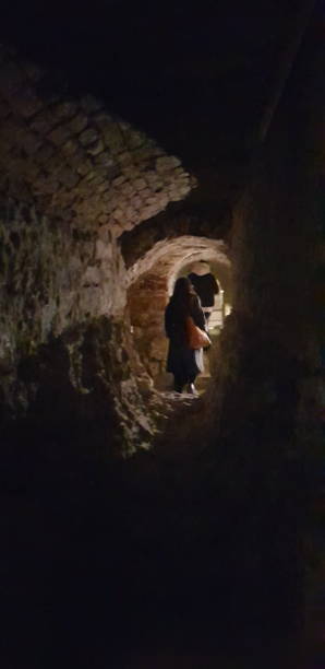 The underground bunker of the Dominican Cathedral
