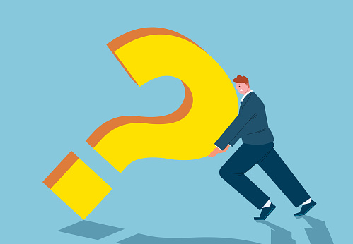 Problem Solving Confusion Frustration Stress Businessmen Struggling To