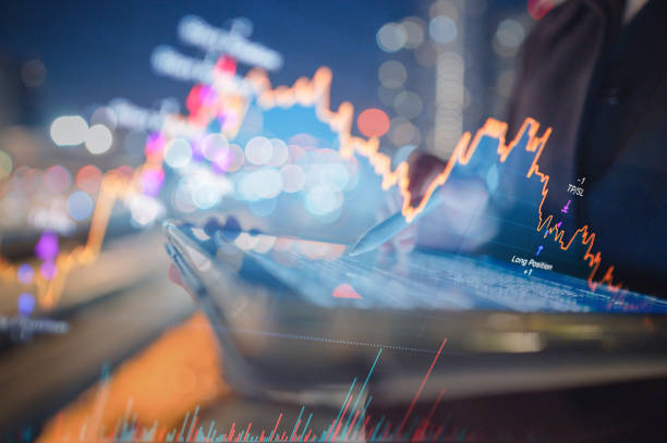 istock Artificial Intelligence helping Fintech Concept Businessman forecast looking for chance in grain profit from online business investment 2155377411