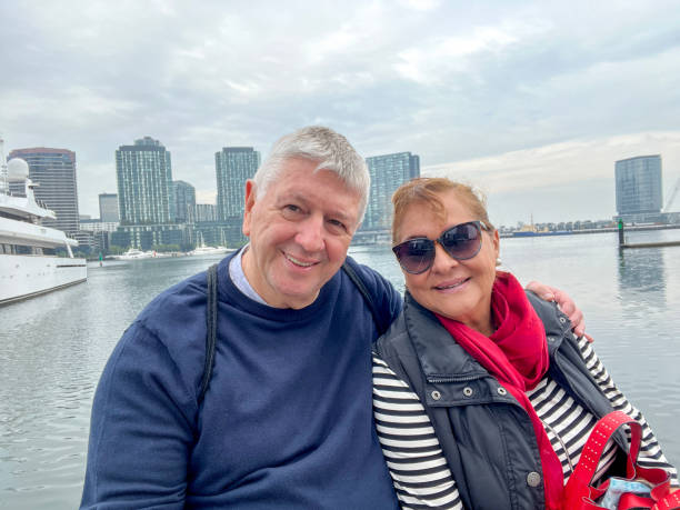 istock Senior couple lifestyle shoot Melbourne Docklands area 2155389836