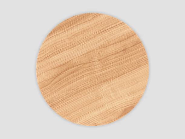 istock Blank pizza food serving tray template. 2155396428