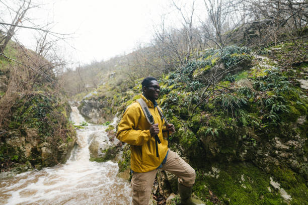 istock Young man's hiking the beautiful nature 2155399506