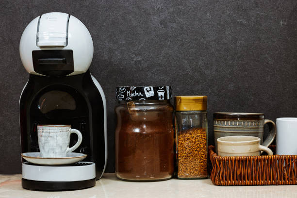 istock Espresso Coffee Bar at home 2155401639