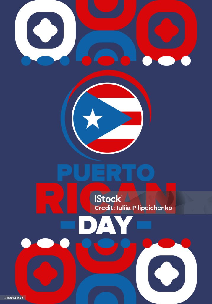 Puerto Rican Day National Happy Holiday Festival And Parade In Honor Of