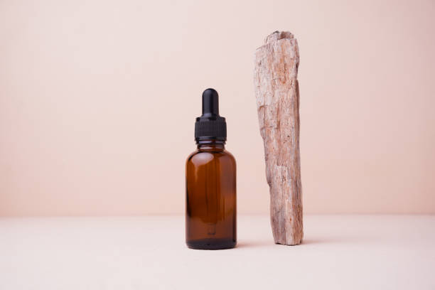 istock Amber glass bottle 2155411830
