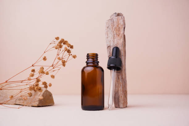 istock Amber glass bottle 2155411840