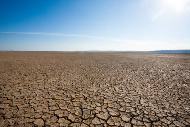 istock Mangystau desertic landscape, Kazakhstan desolate panorama 2155428544